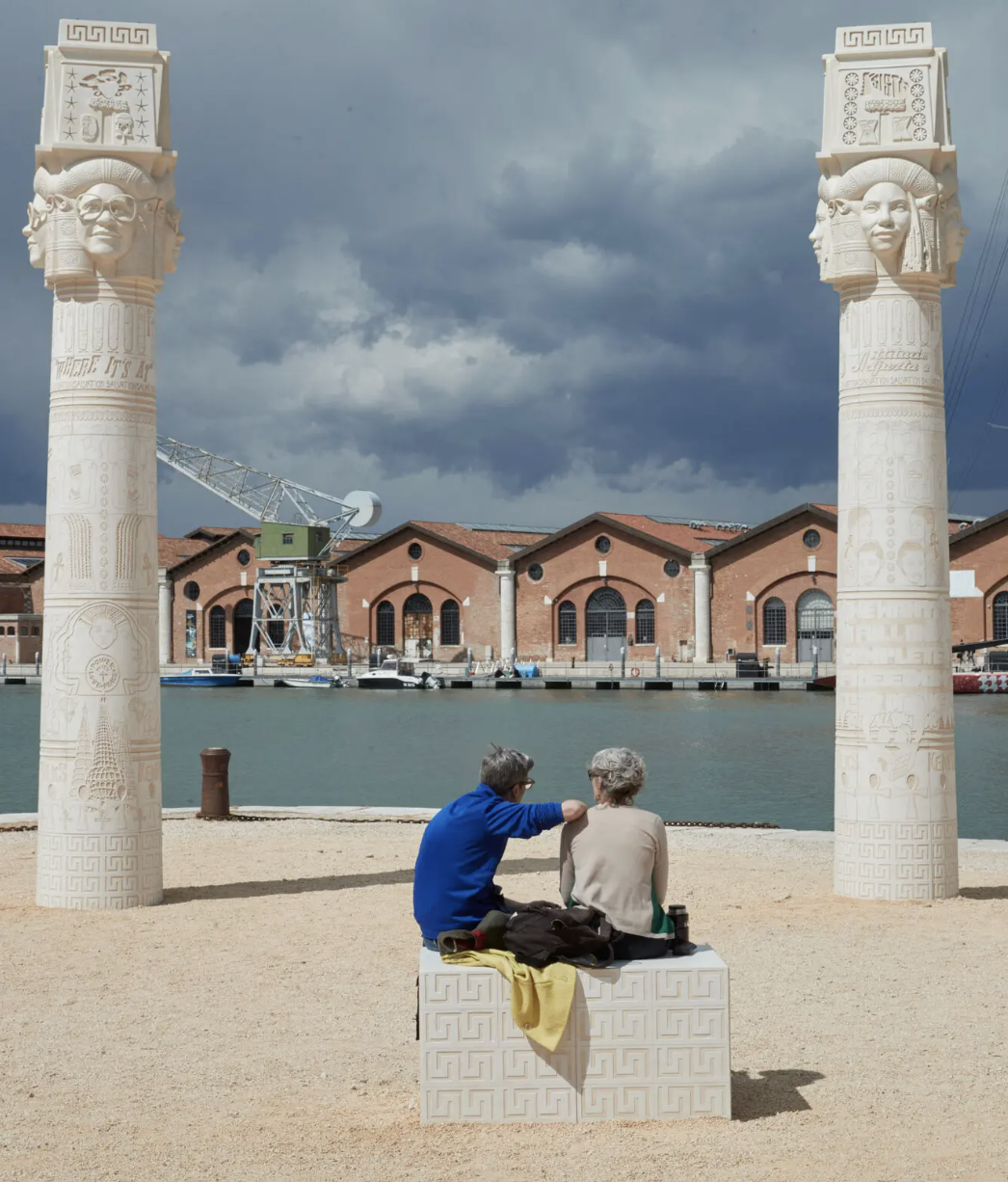 Featured image for “Lauren Halsey ’14 MFA at the 2024 Venice Biennale”